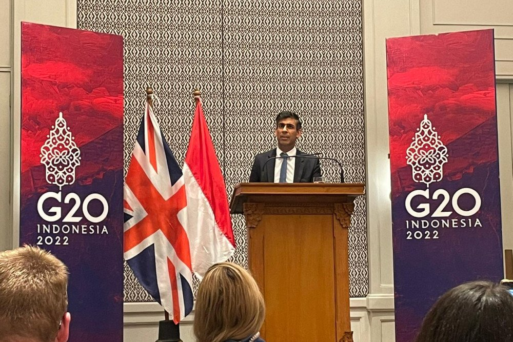RISHI SUNAK: RESULTS OF THE G20 SUMMIT ARE SUBSTANTIVE AND ACTIONABLE